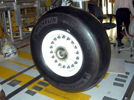 NASA Rolls Out Space Shuttle Tires for Loan